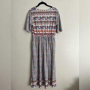 Floral Patterned boho perfect casual summer dress!